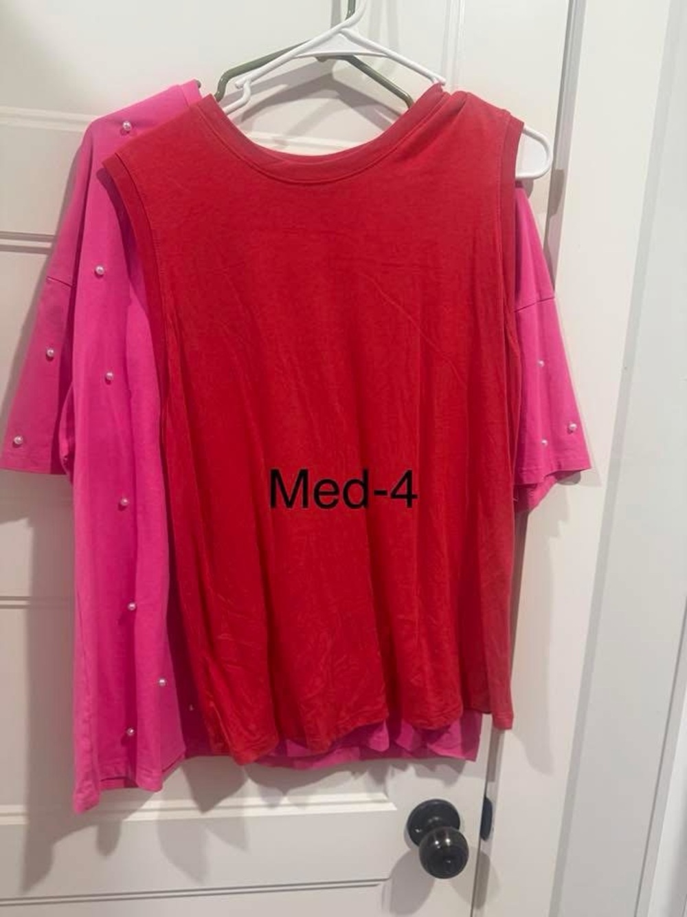 Women's Red Sleeveless Tank Top